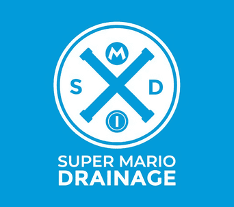 Super Mario Drainage company logo