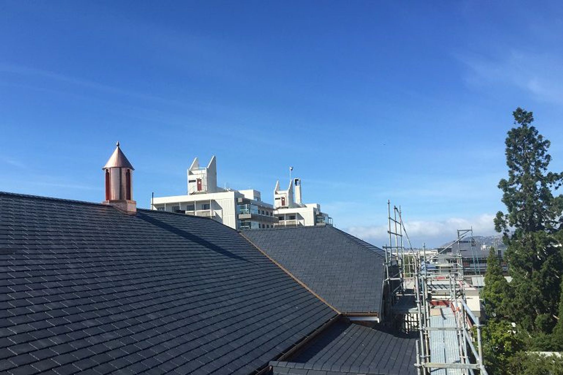  St Margaret's College, Dunedin -  Half the weight of slate –