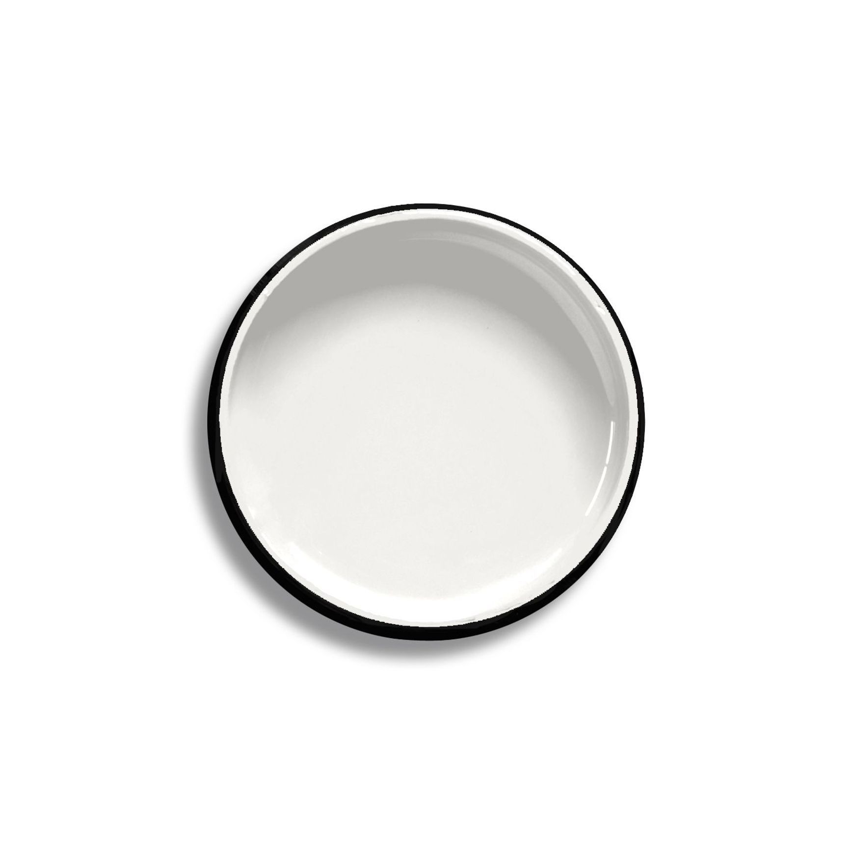 Resene Half Black White