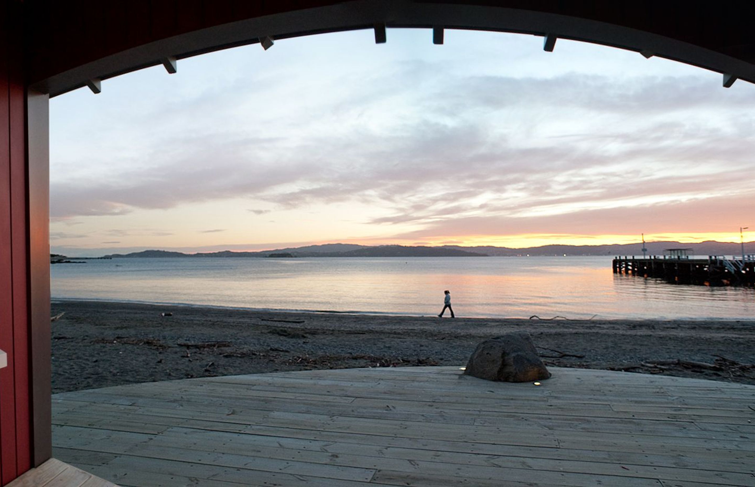 Days Bay Changing Shed