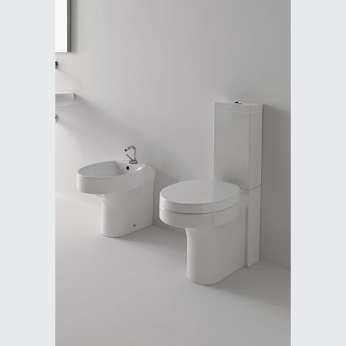 Cento Oval Close Coupled Toilet by Kerasan