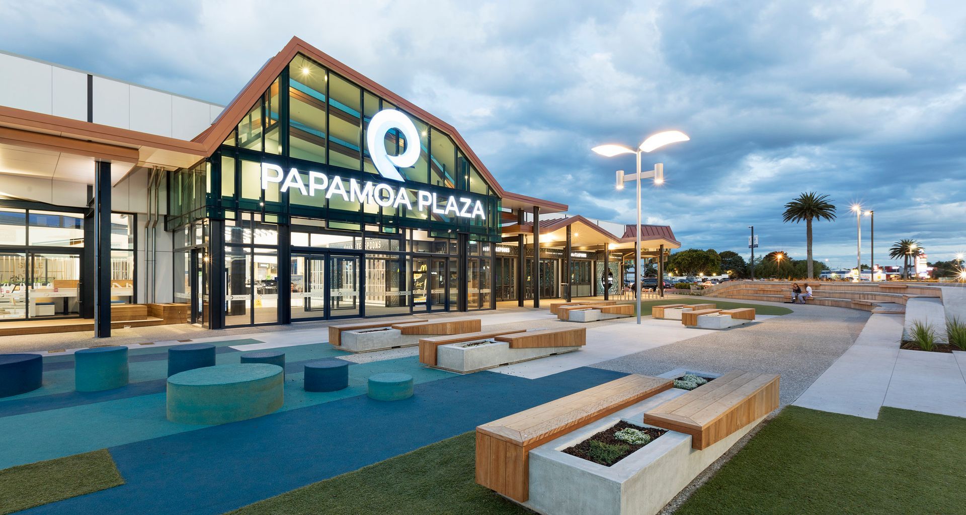 Papamoa Plaza banner