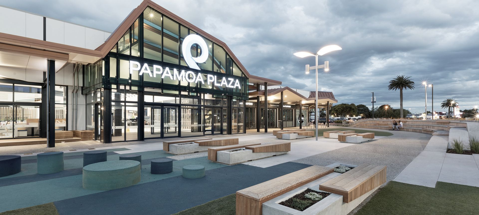 Papamoa Plaza banner