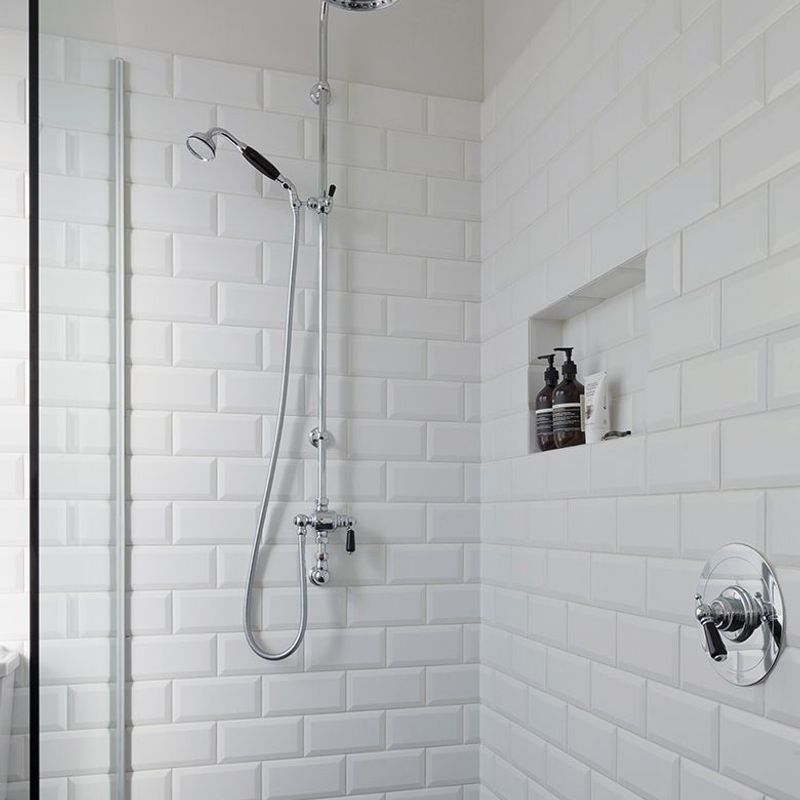 Perrin & Rowe Showers with Black Porcelain