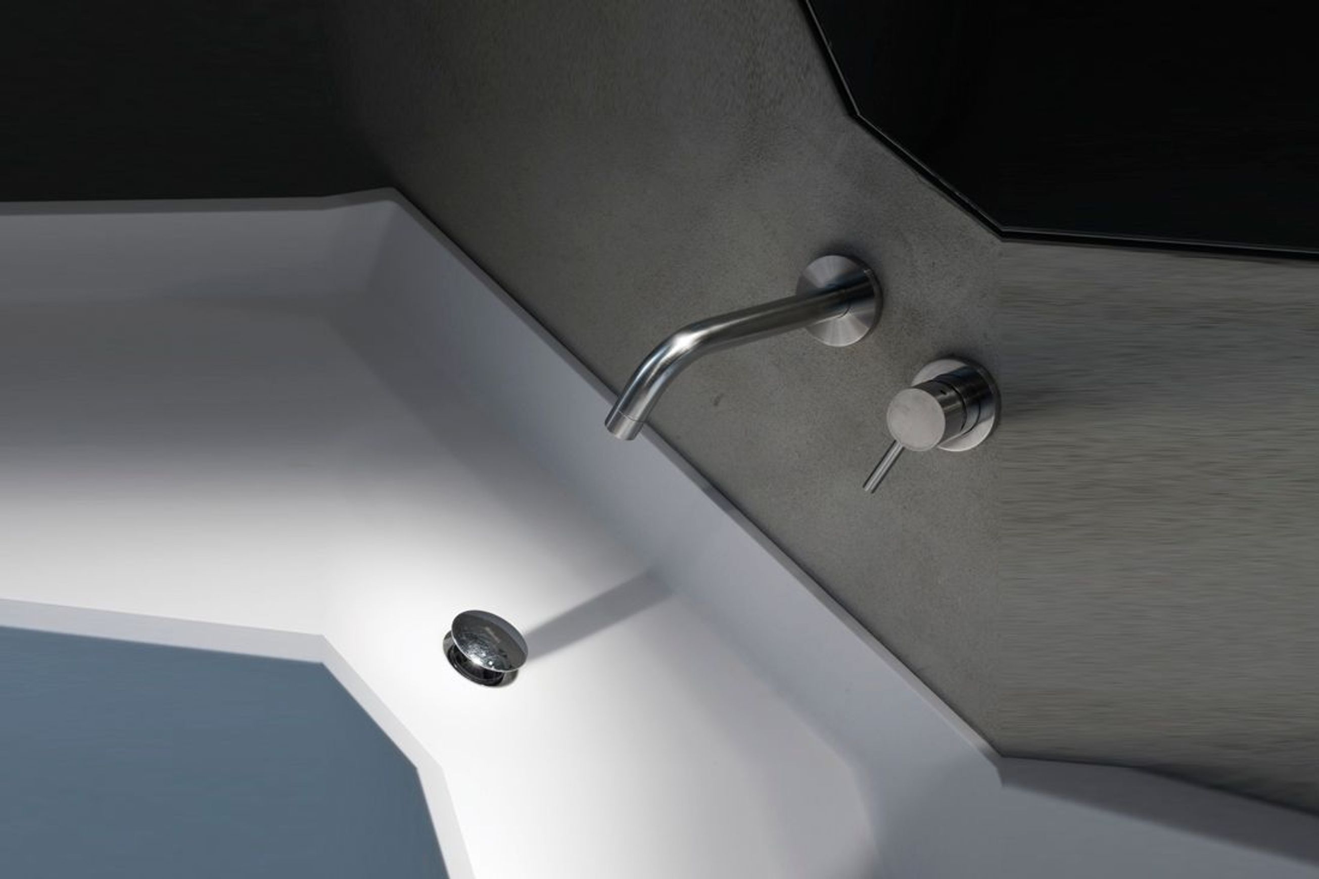 Ottavo 13 16 Wall Mounted Basin Mixer by QUADRO