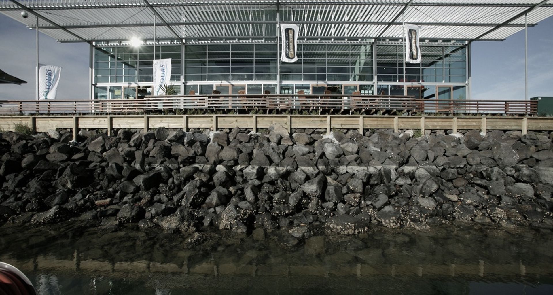 Pier Z, Auckland banner