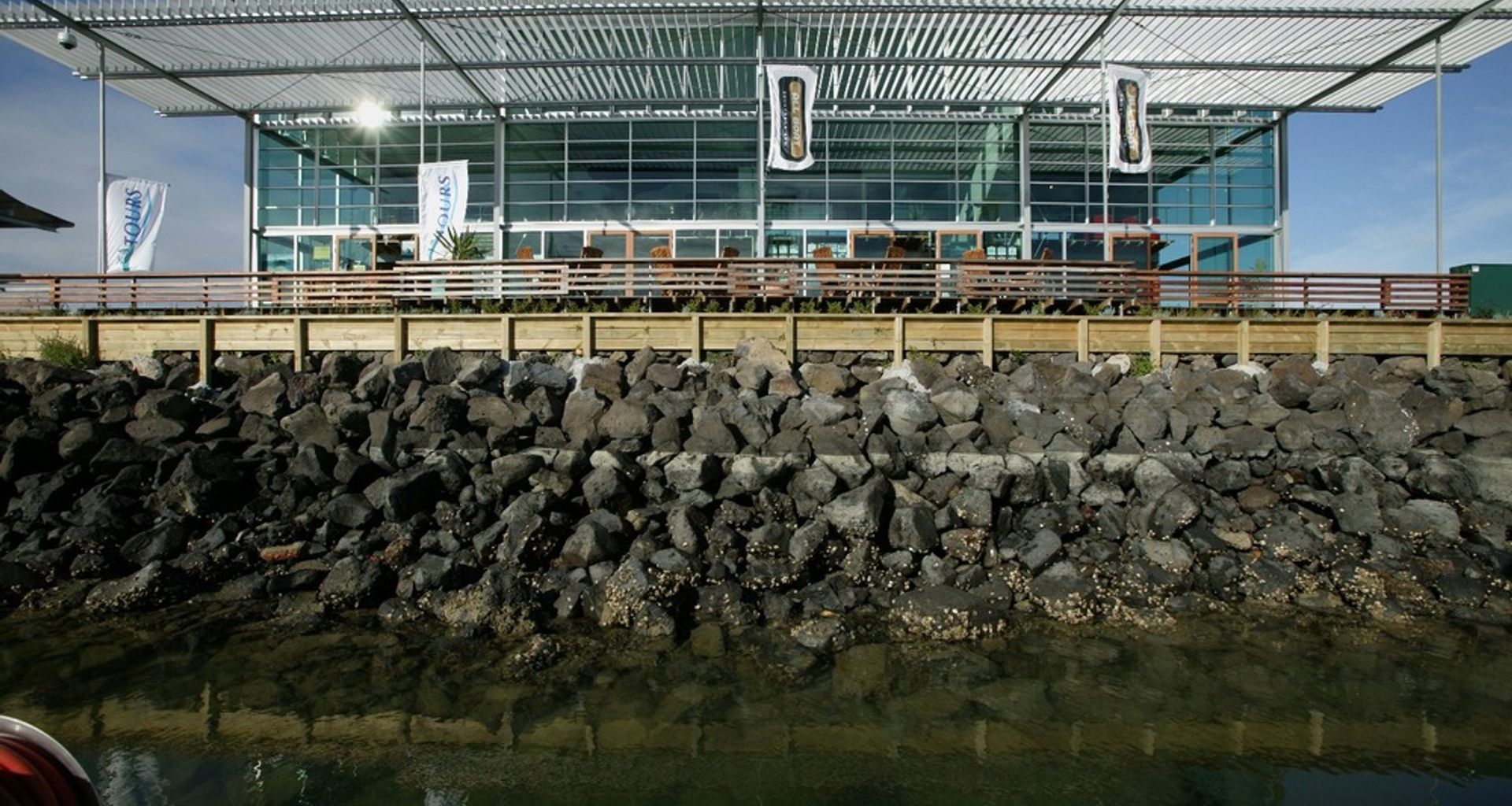 Pier Z, Auckland banner