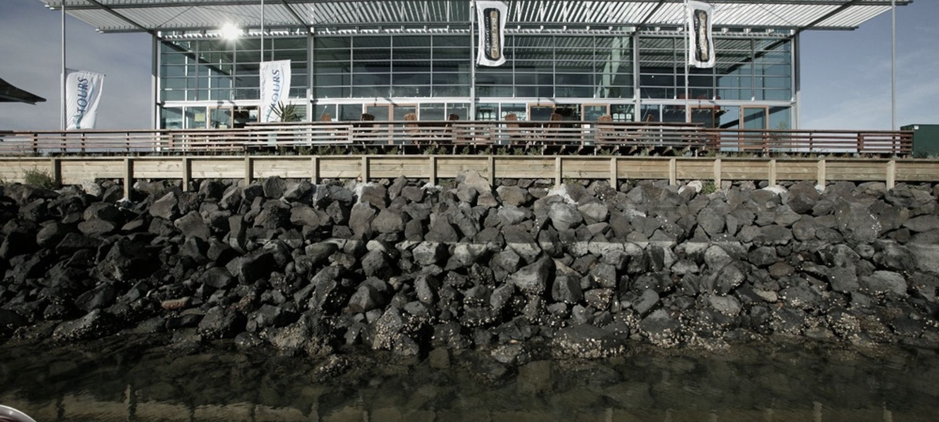 Pier Z, Auckland banner
