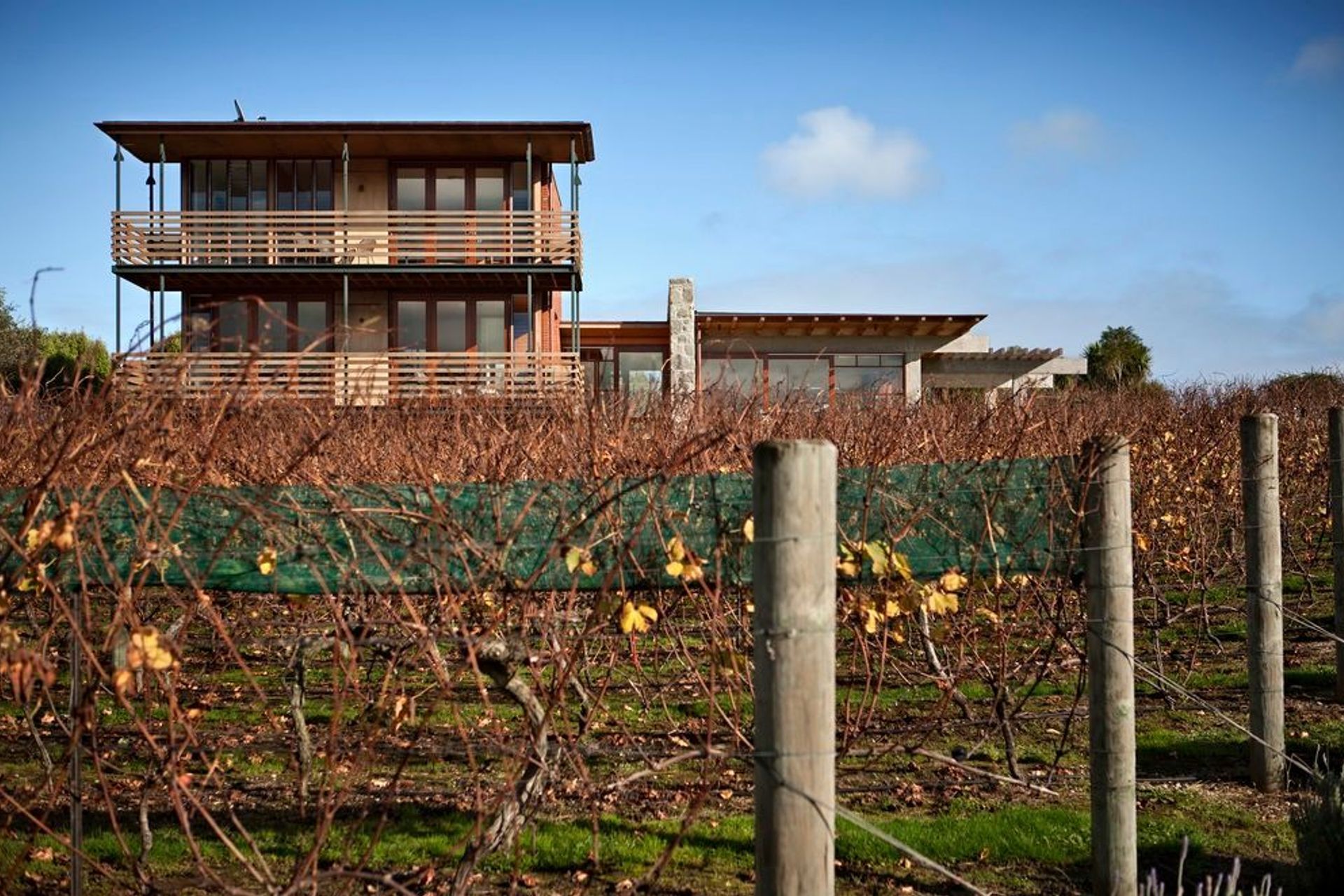 HOUSE FOR AWHITU WINES, AWHITU PENINSULA