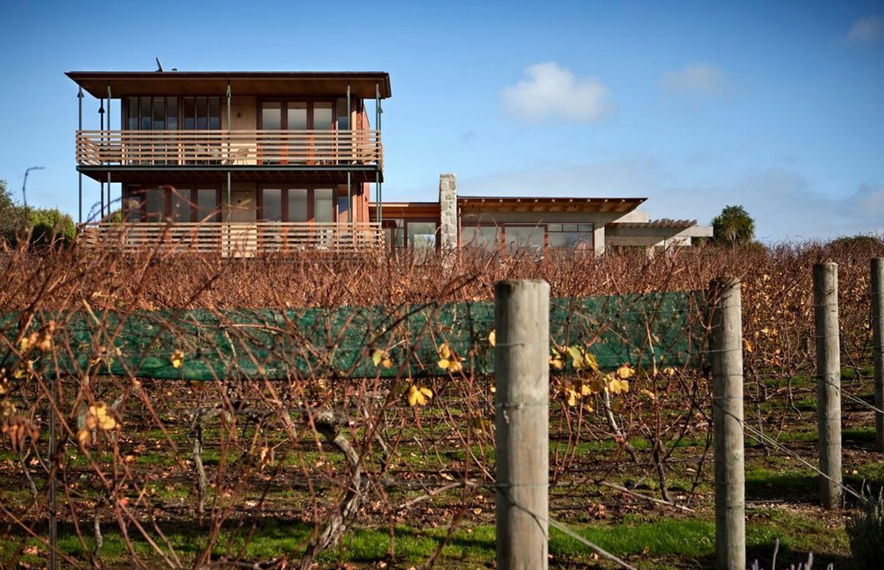 HOUSE FOR AWHITU WINES, AWHITU PENINSULA