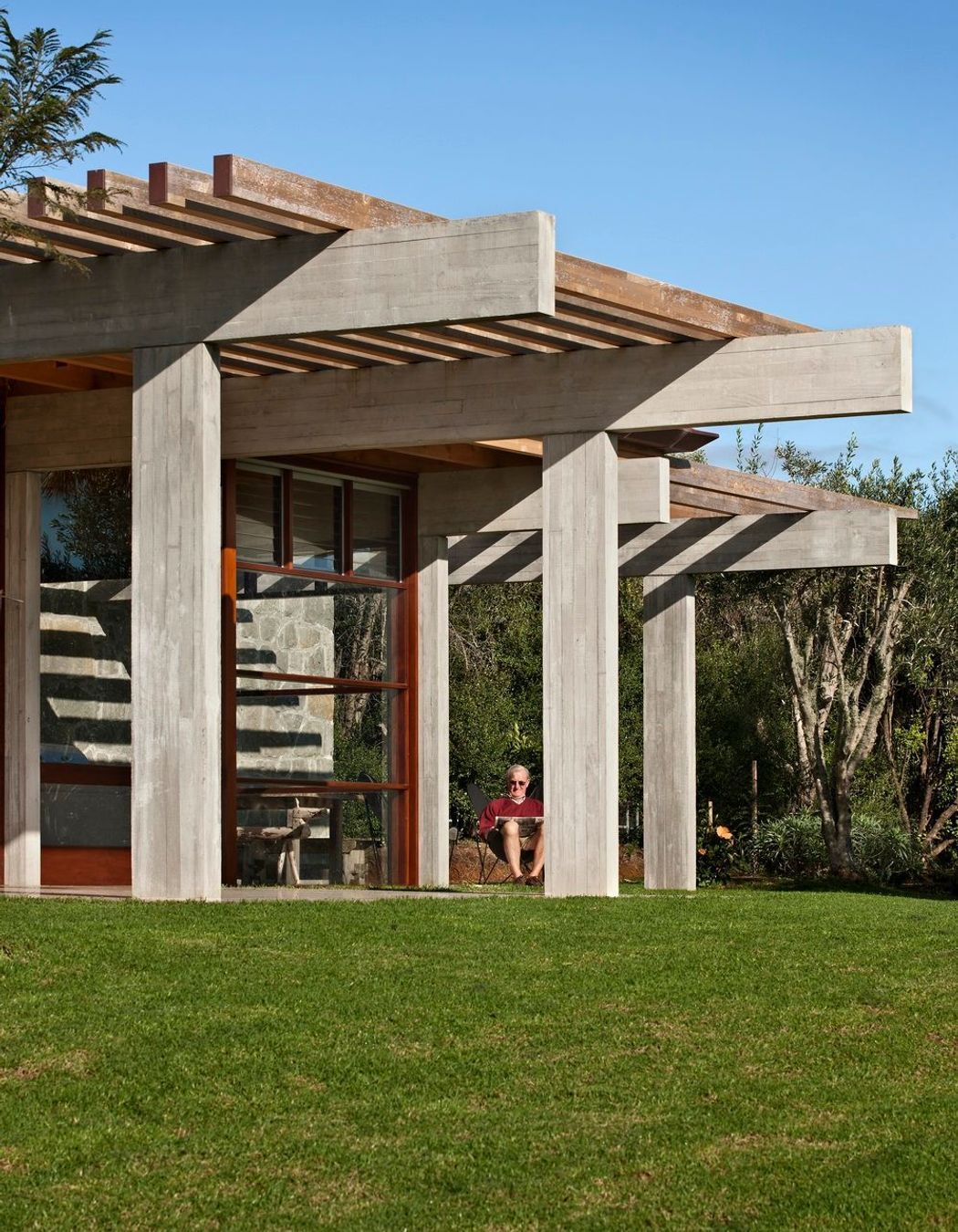 HOUSE FOR AWHITU WINES, AWHITU PENINSULA