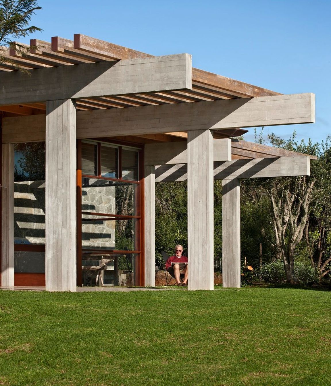 HOUSE FOR AWHITU WINES, AWHITU PENINSULA