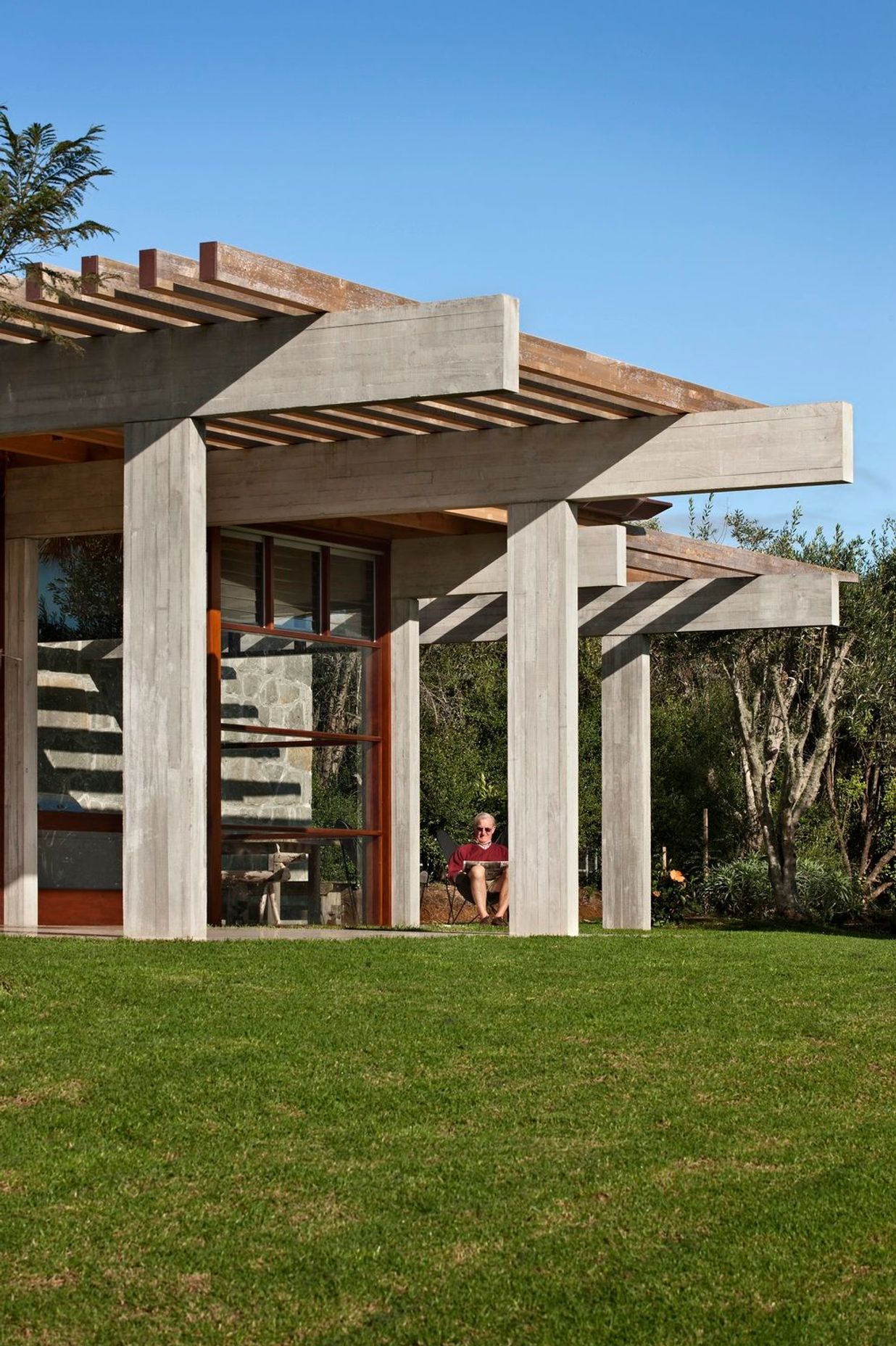 HOUSE FOR AWHITU WINES, AWHITU PENINSULA