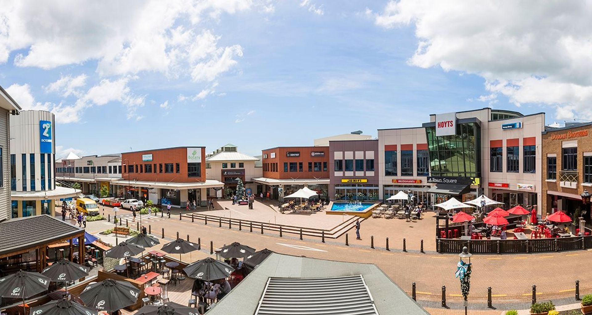 Botany Town Centre banner