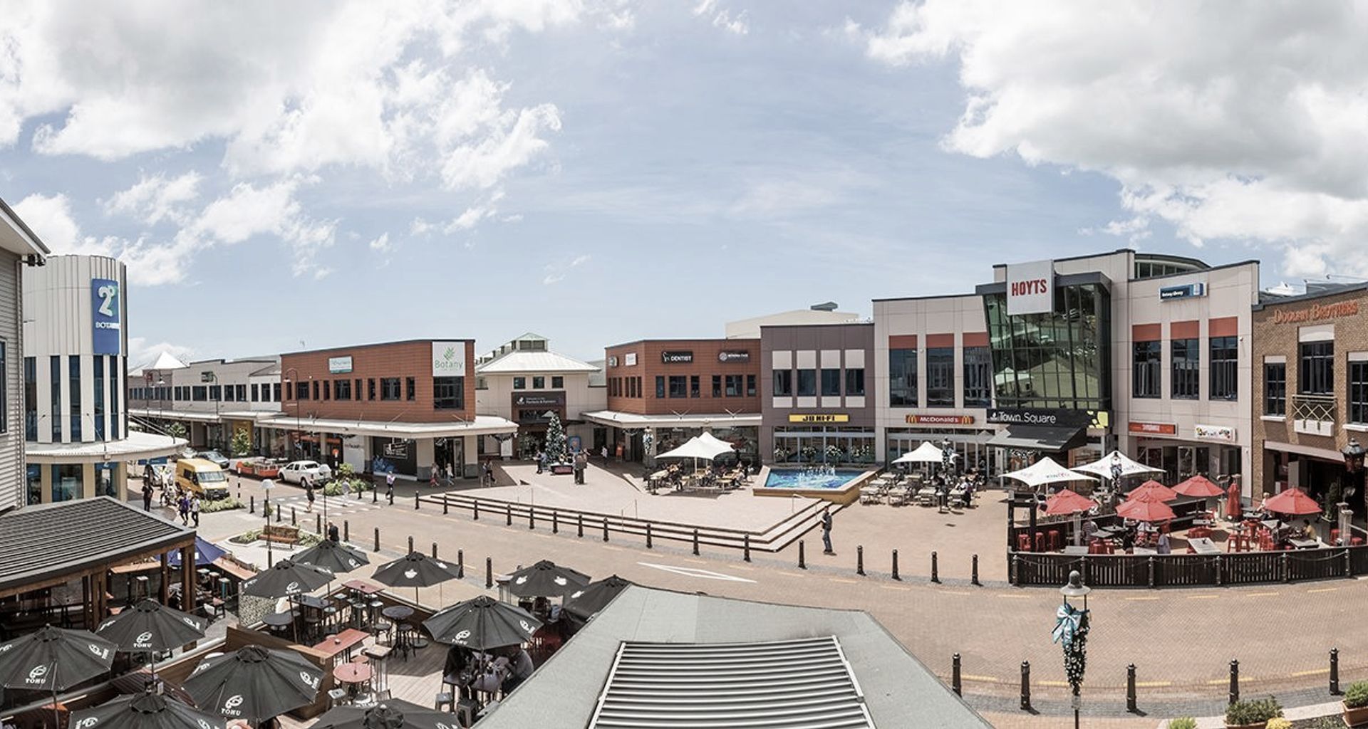 Botany Town Centre banner
