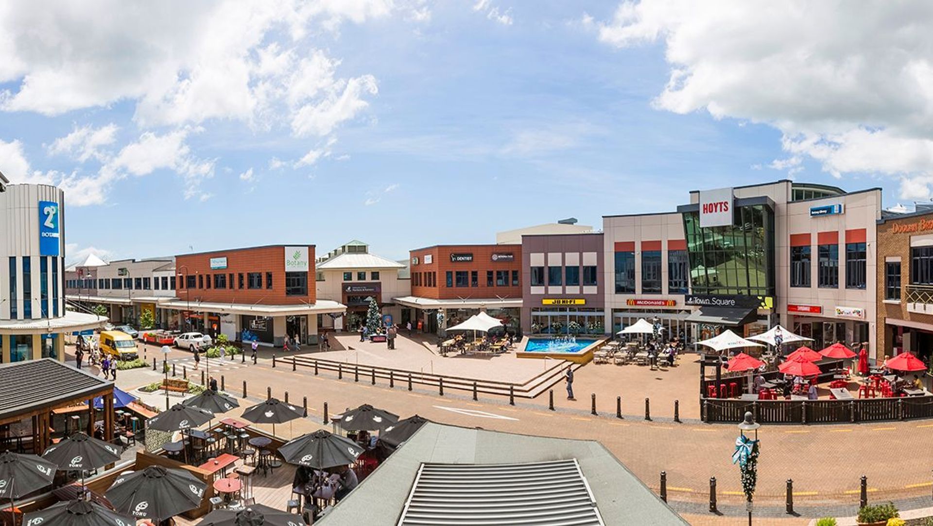 Botany Town Centre banner