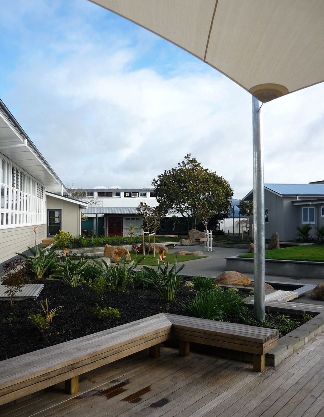 Rangitoto College Courtyards