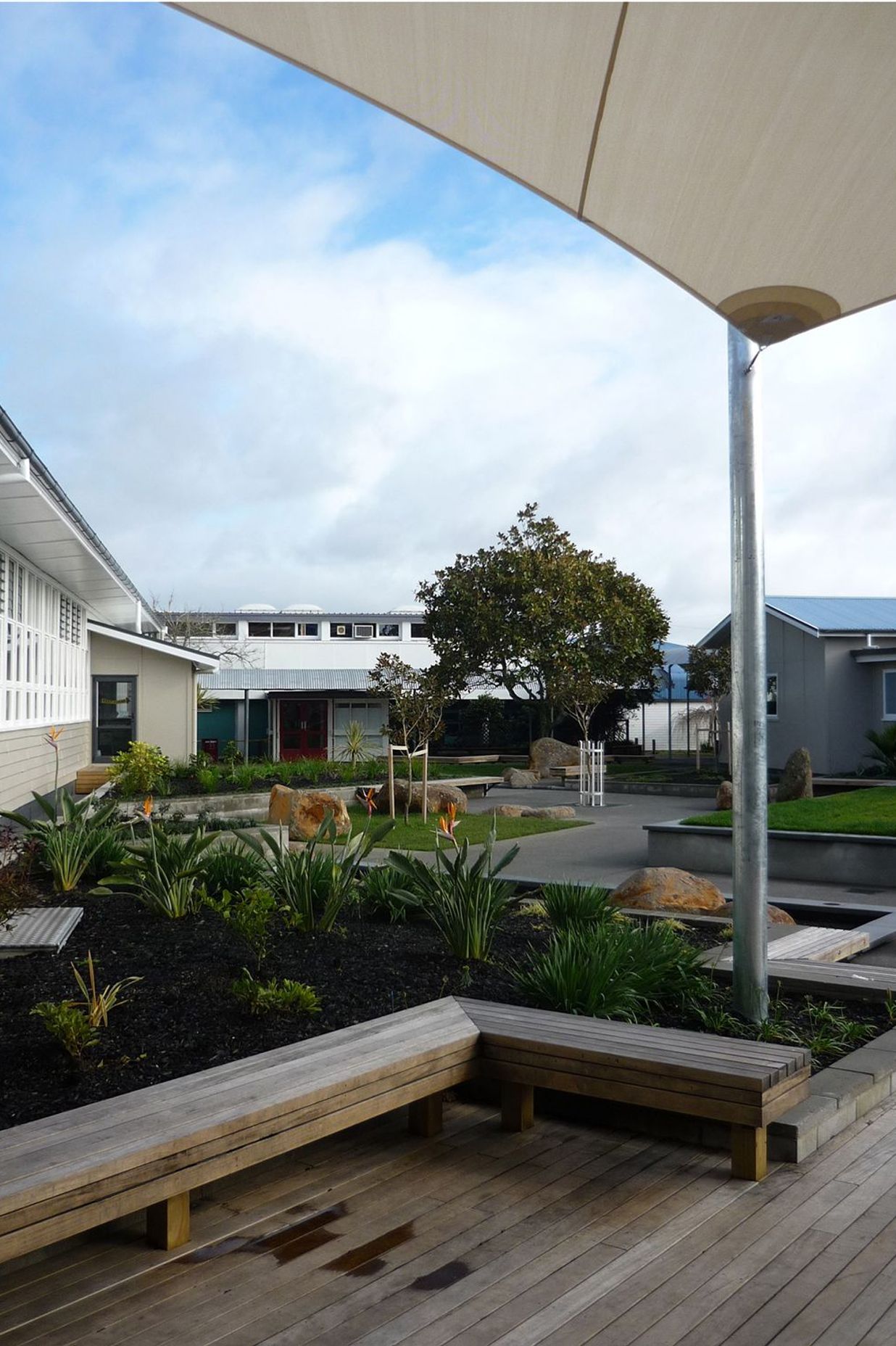 Rangitoto College Courtyards