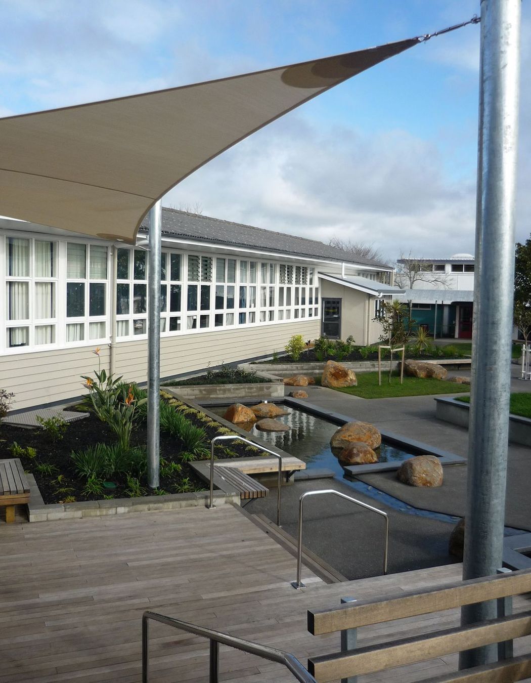Rangitoto College Courtyards