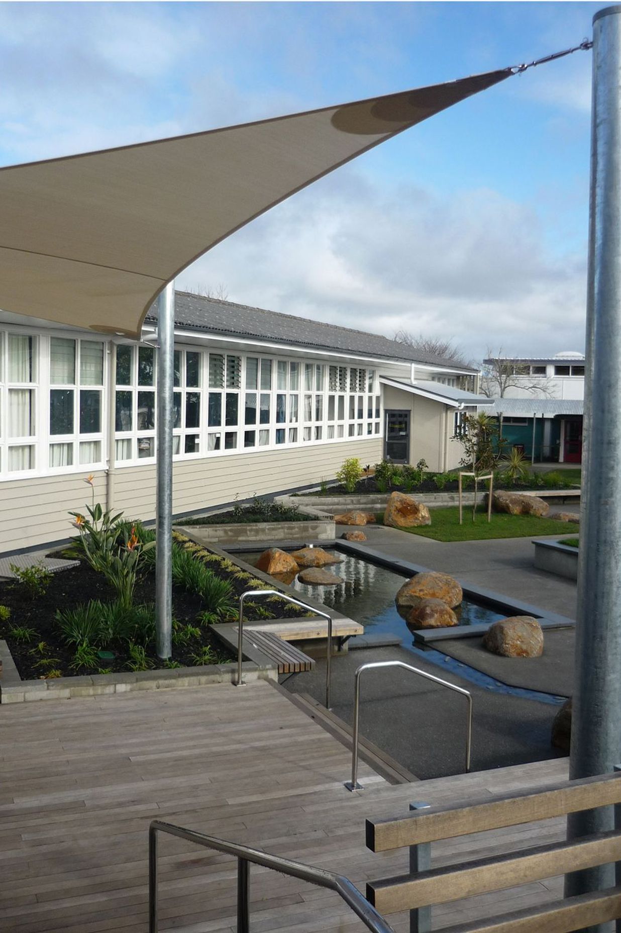 Rangitoto College Courtyards