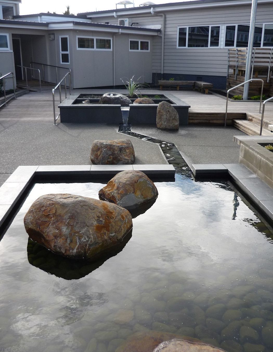 Rangitoto College Courtyards