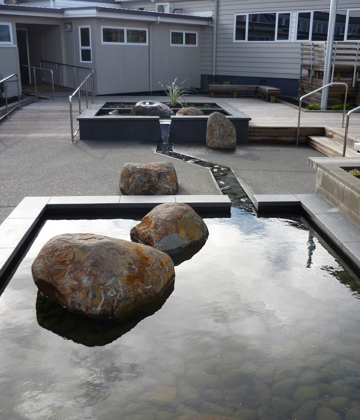 Rangitoto College Courtyards