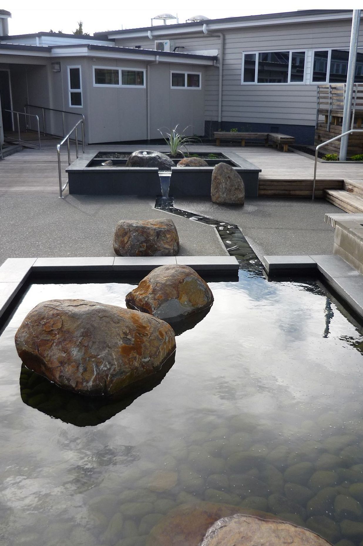 Rangitoto College Courtyards