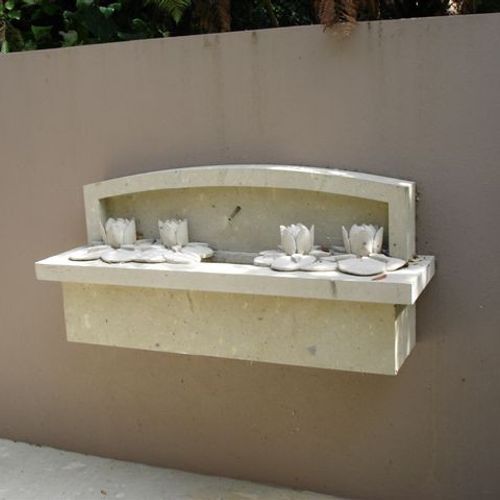 Natural Stone Custom Water feature