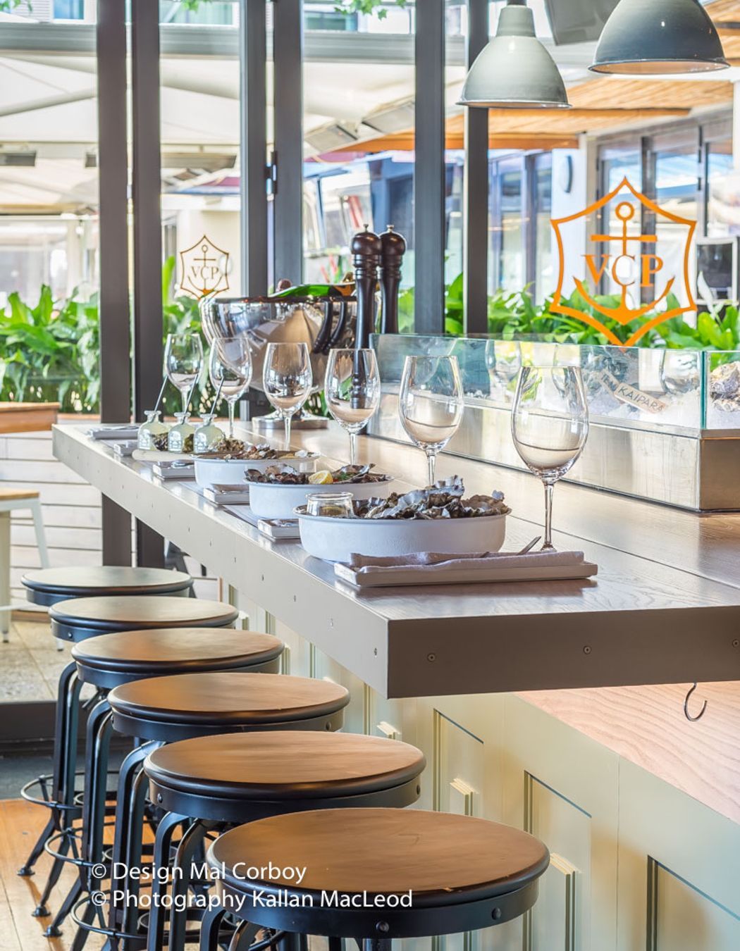 Oyster and Chop, Market Square Viaduct Auckland