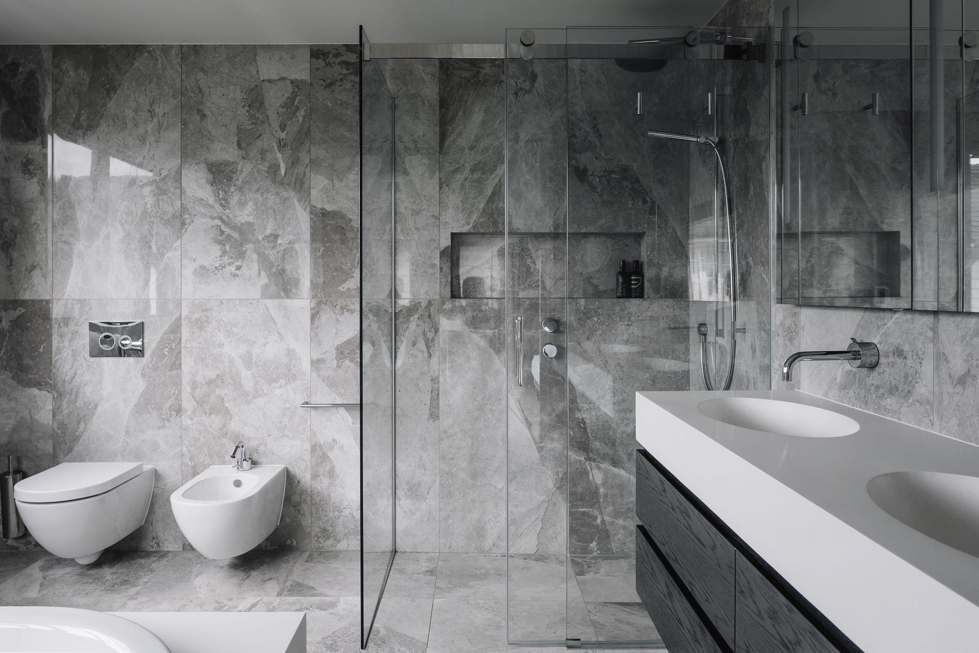 Parnell Ensuite Bathroom and Powder Room