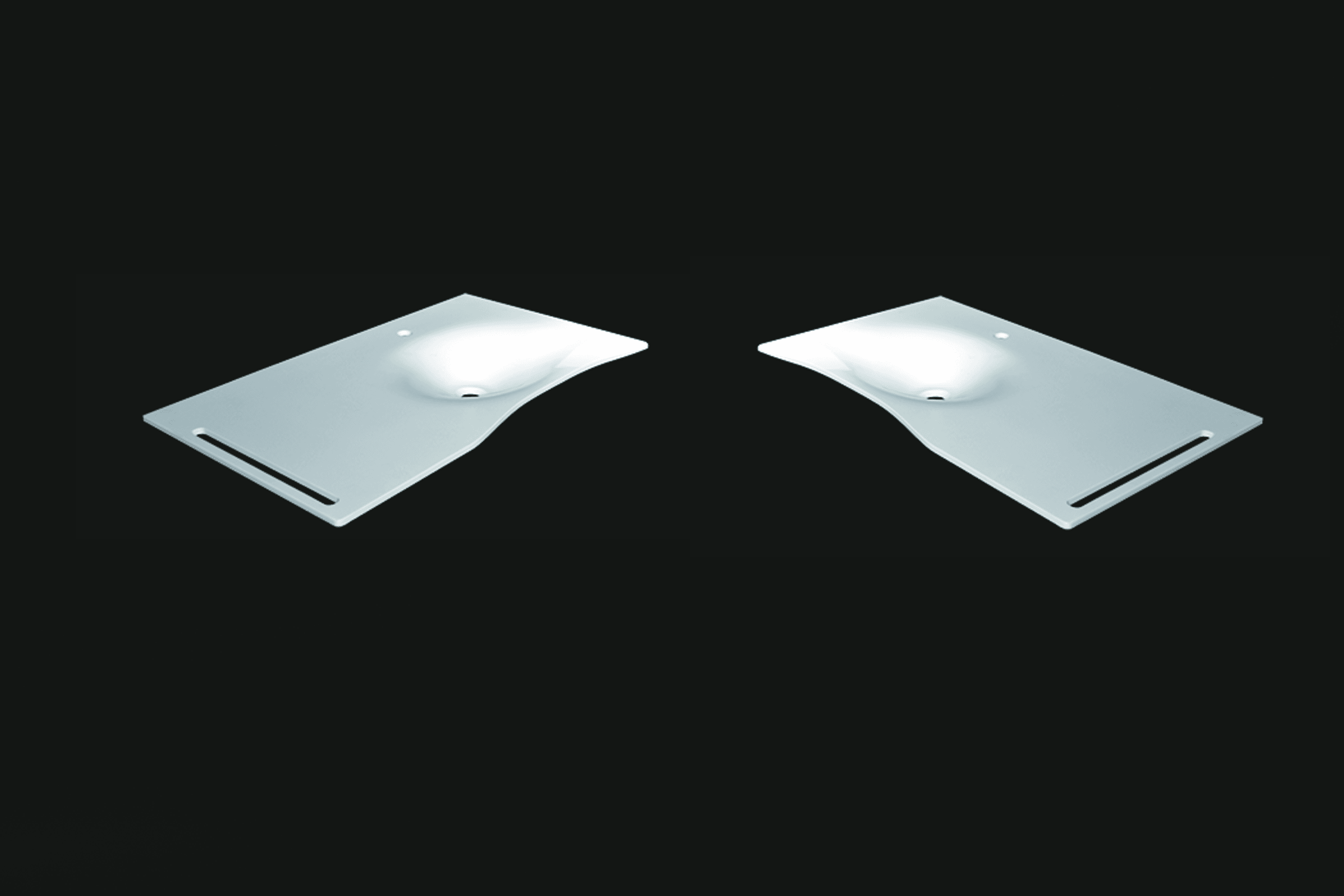 Flat 92SX Series Wash Basins by GOMAN