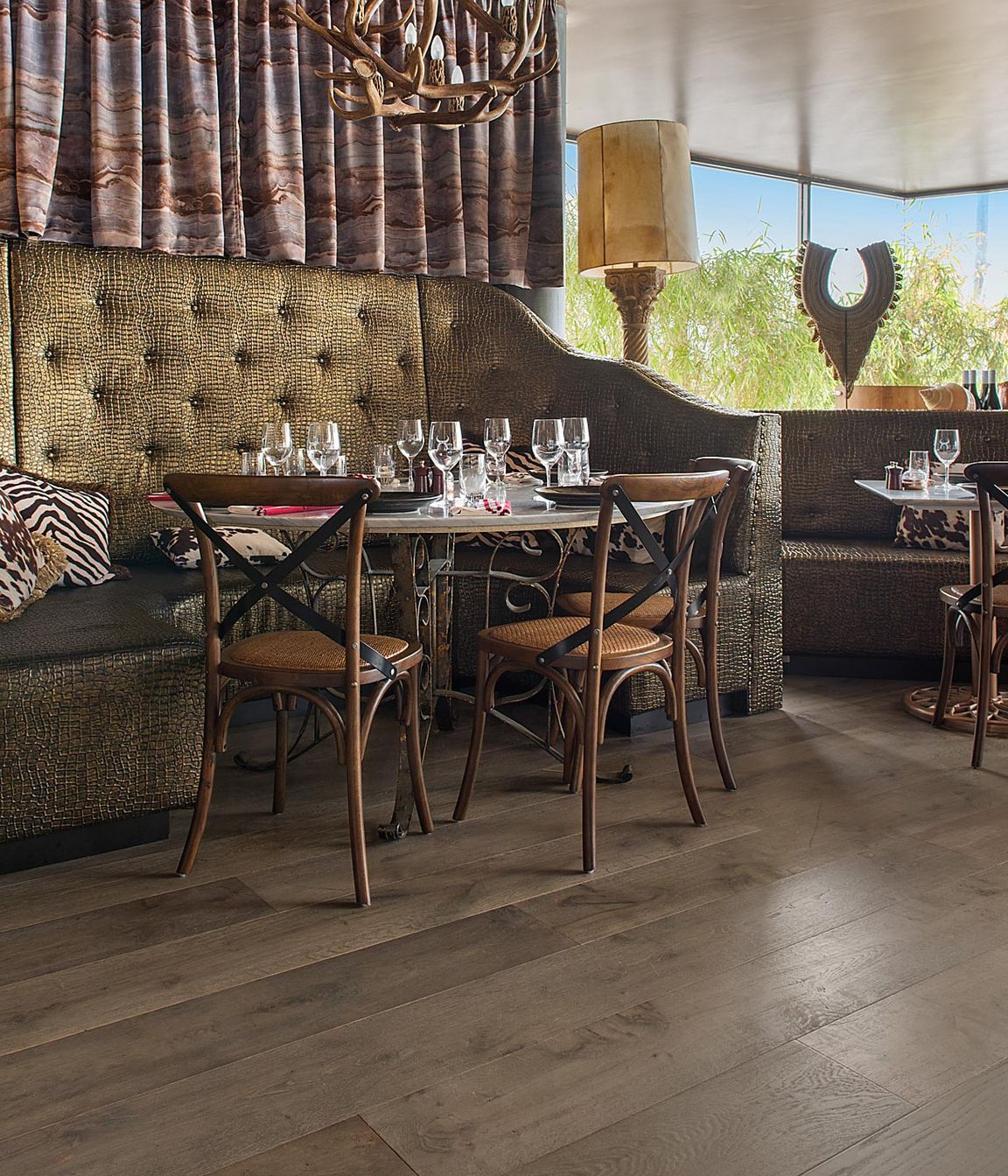 Puerto Restaurant French Oak Flooring