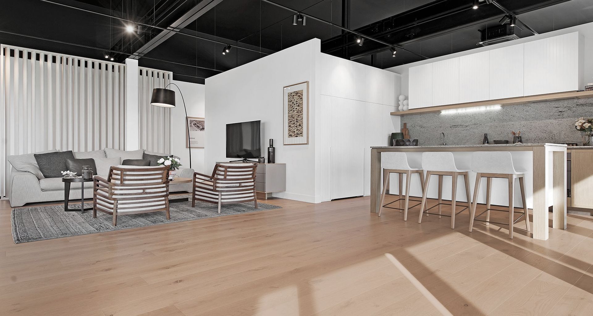 Caulfield Display Suite French Oak Flooring banner