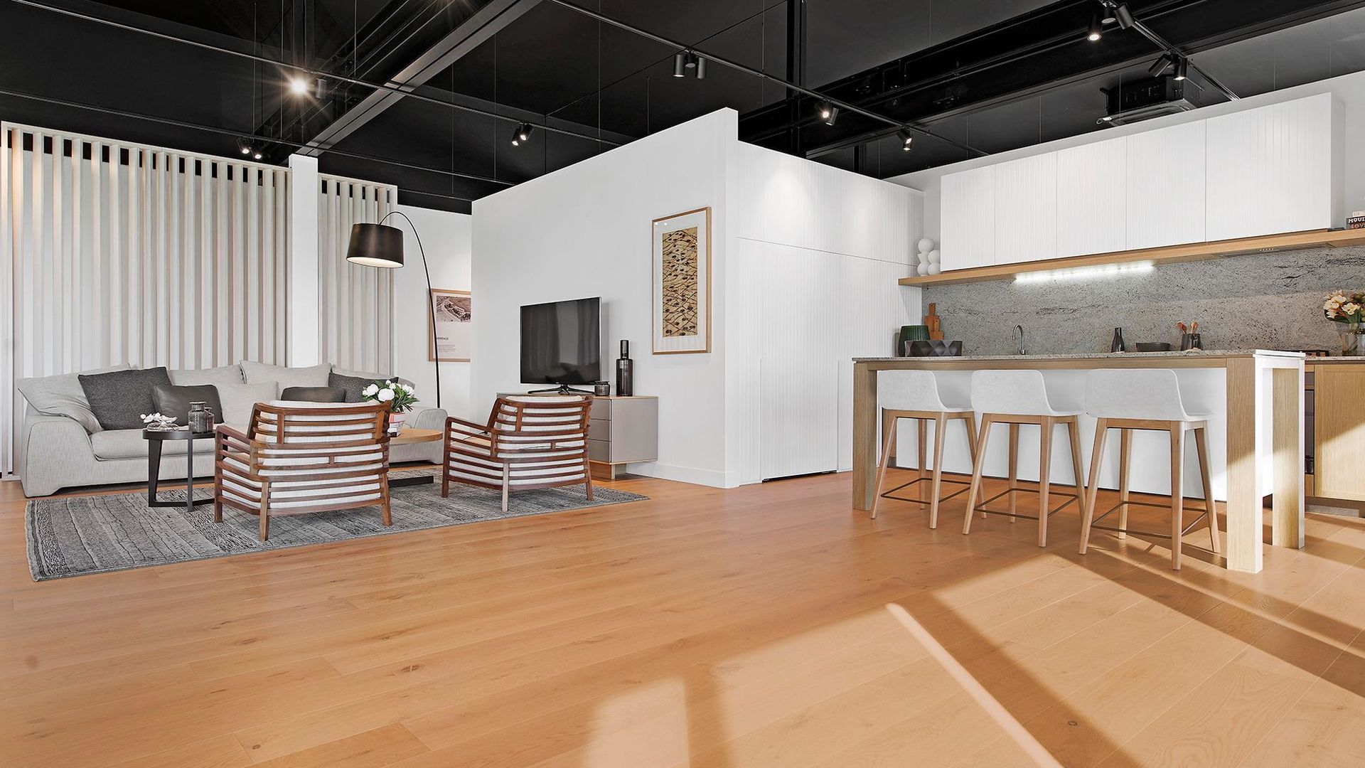 Caulfield Display Suite French Oak Flooring banner