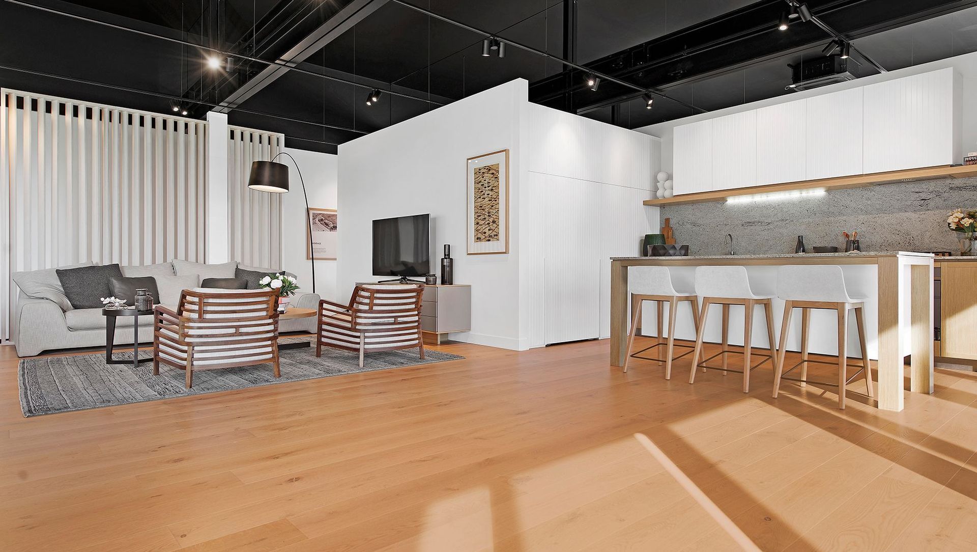 Caulfield Display Suite French Oak Flooring banner