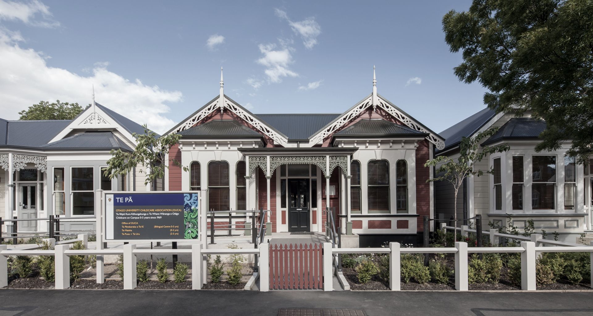 Te Pa - University of Otago Childcare Centre banner