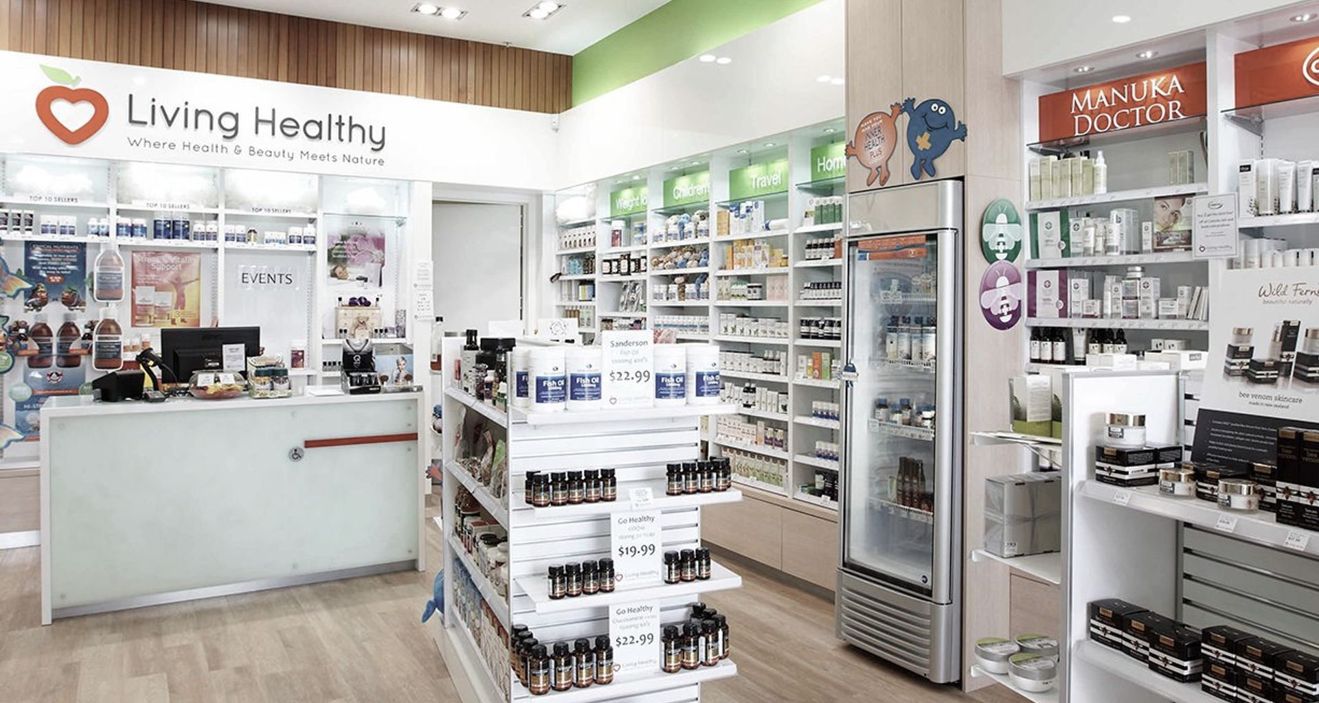 Living Healthy banner