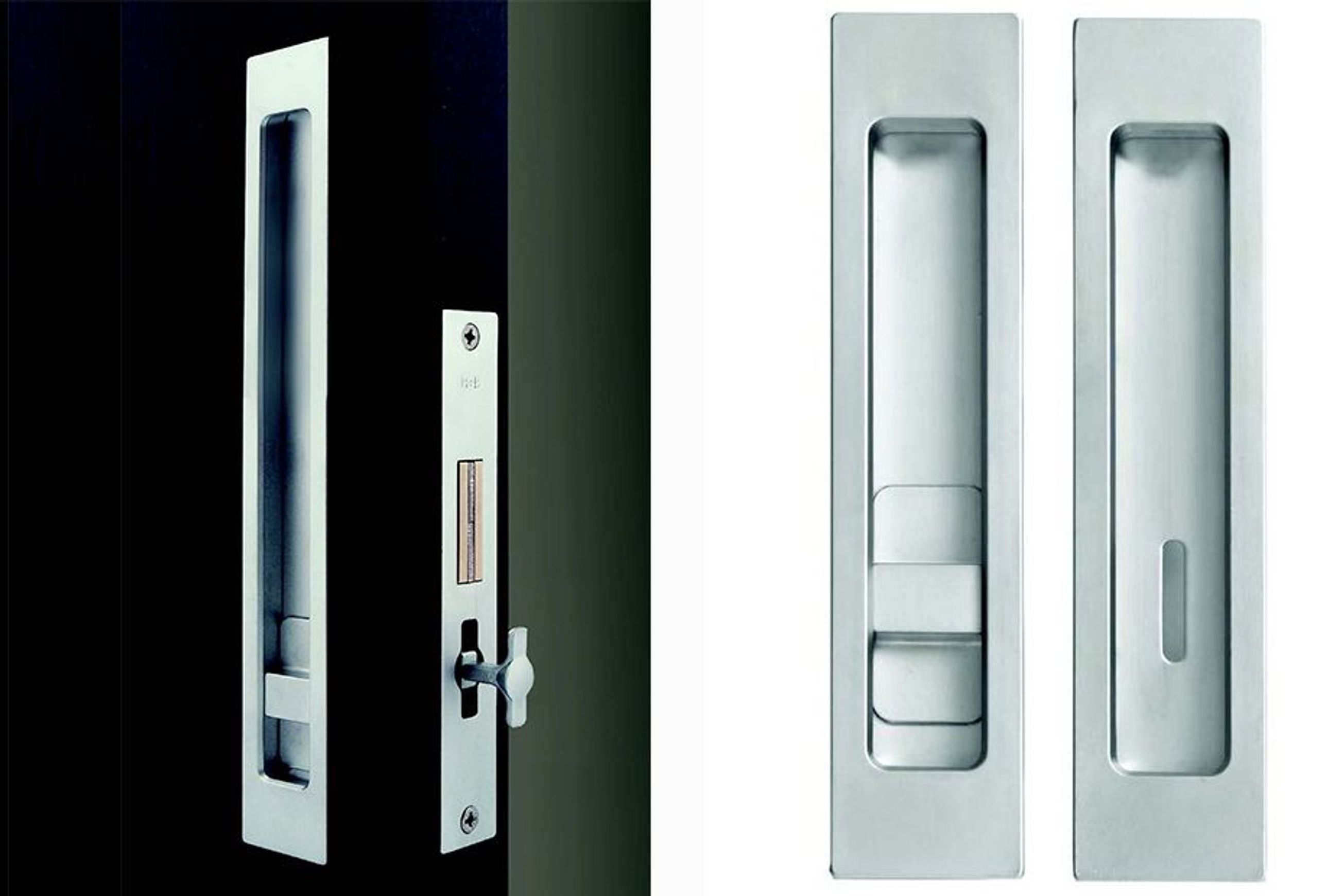 HB695 250mm Sliding Door Privacy Lock – 55mm Backset
