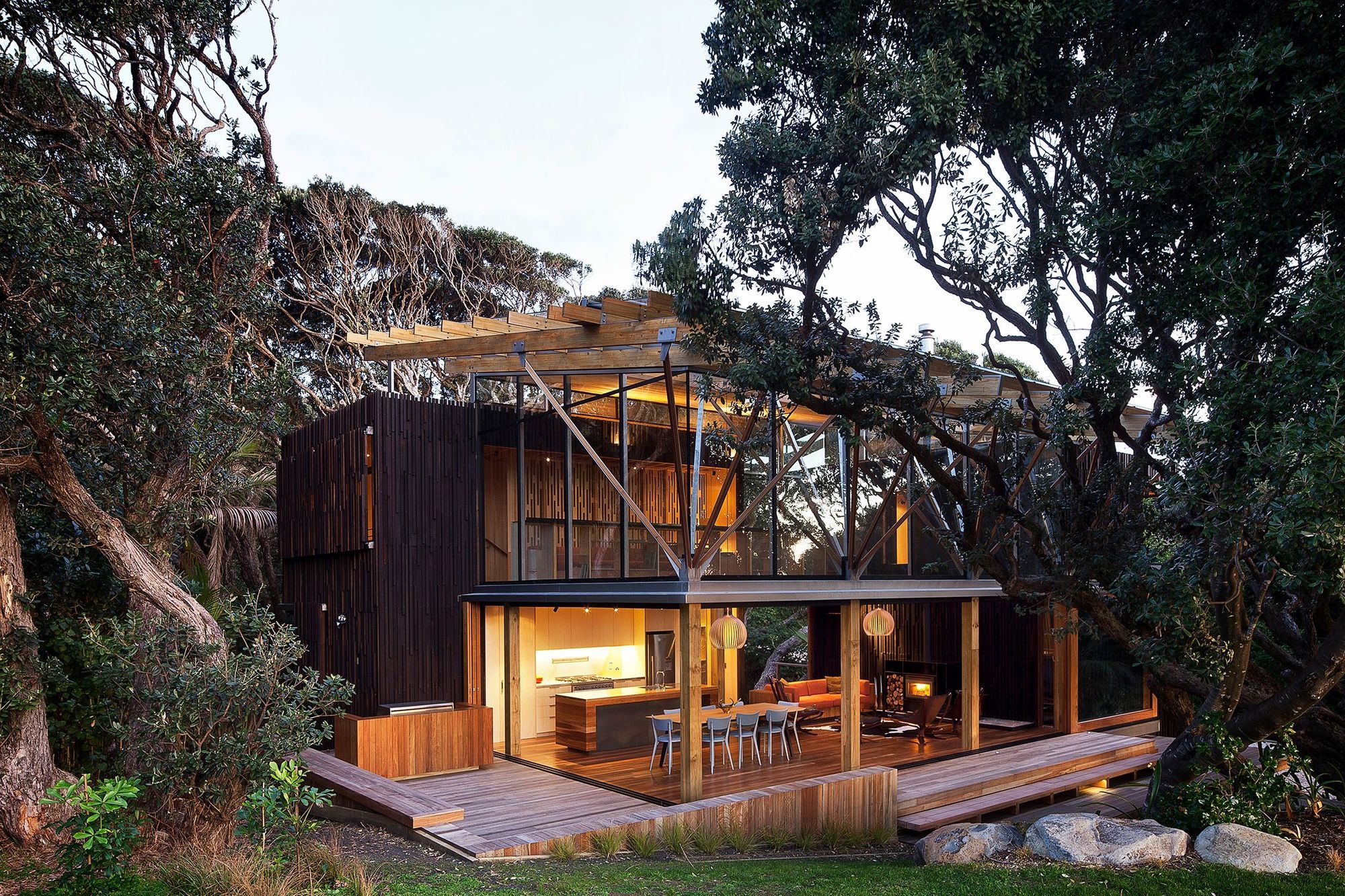 Under Pohutukawa