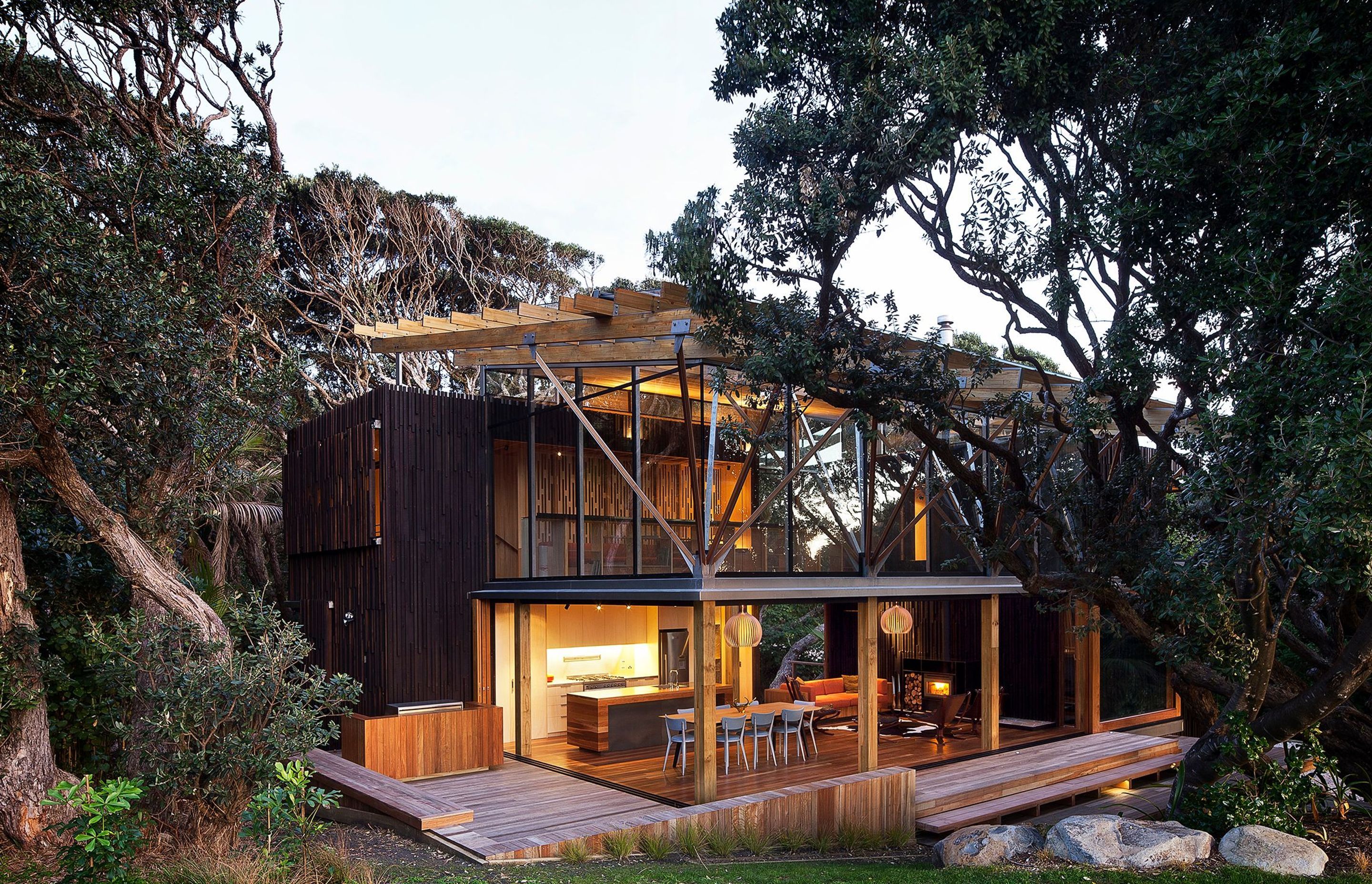 Under Pohutukawa