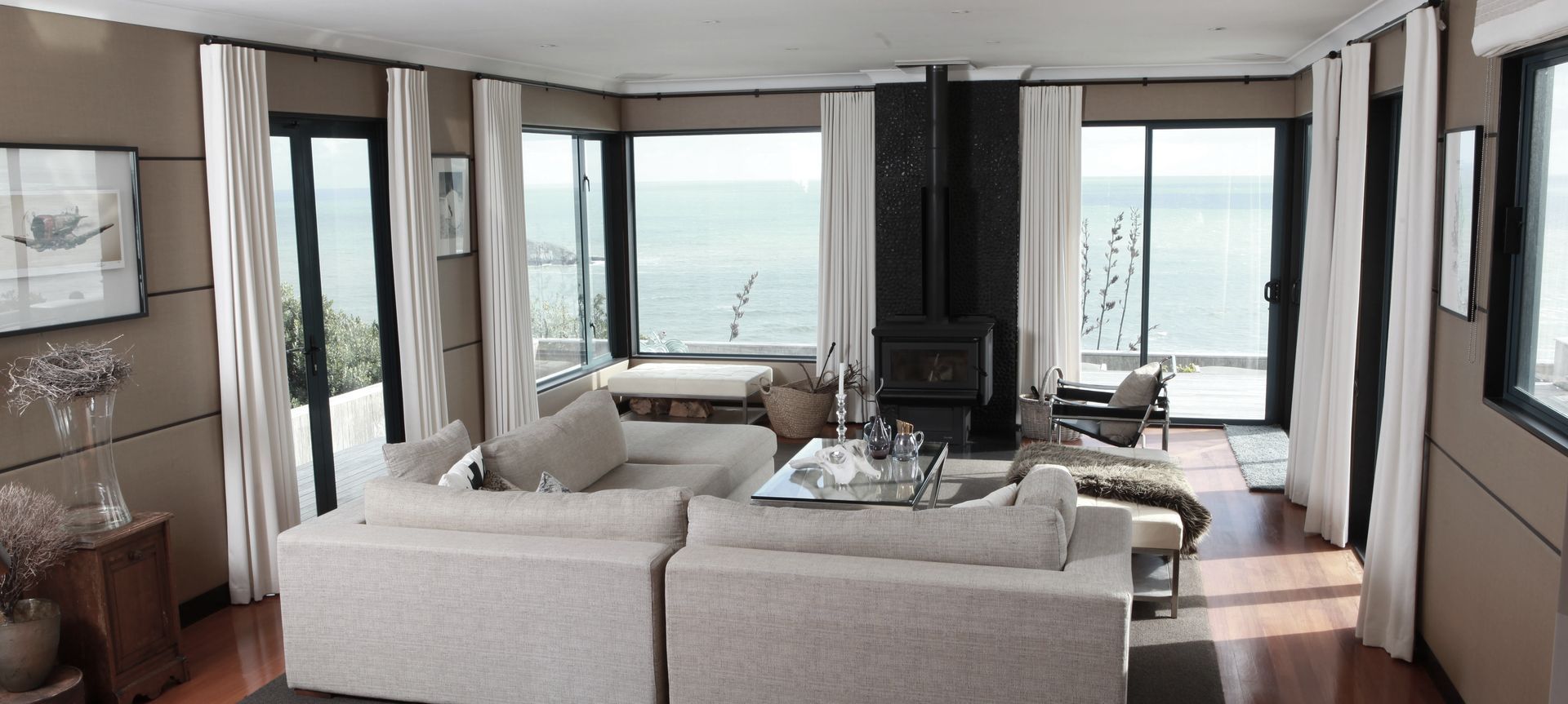 Muriwai Beach Residential Fit out banner