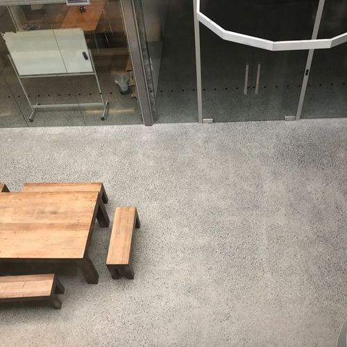 Beach House Polished Concrete Floors - High Street Range