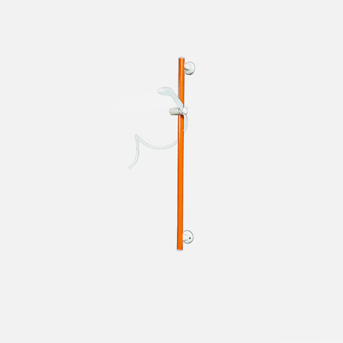 Inox handrail with sliding rail shower by GOMAN LEO-X030/65