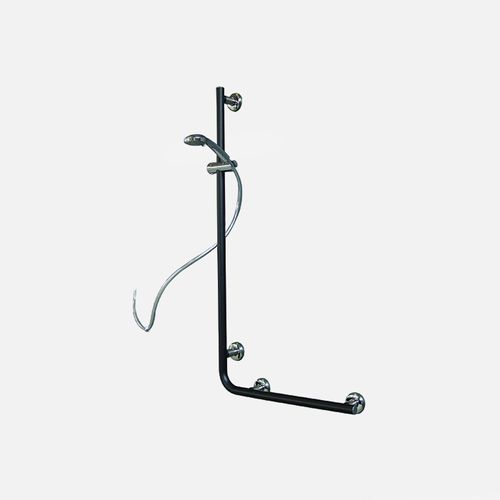 Inox handrail with sliding rail shower by GOMAN  LEO-X032/65