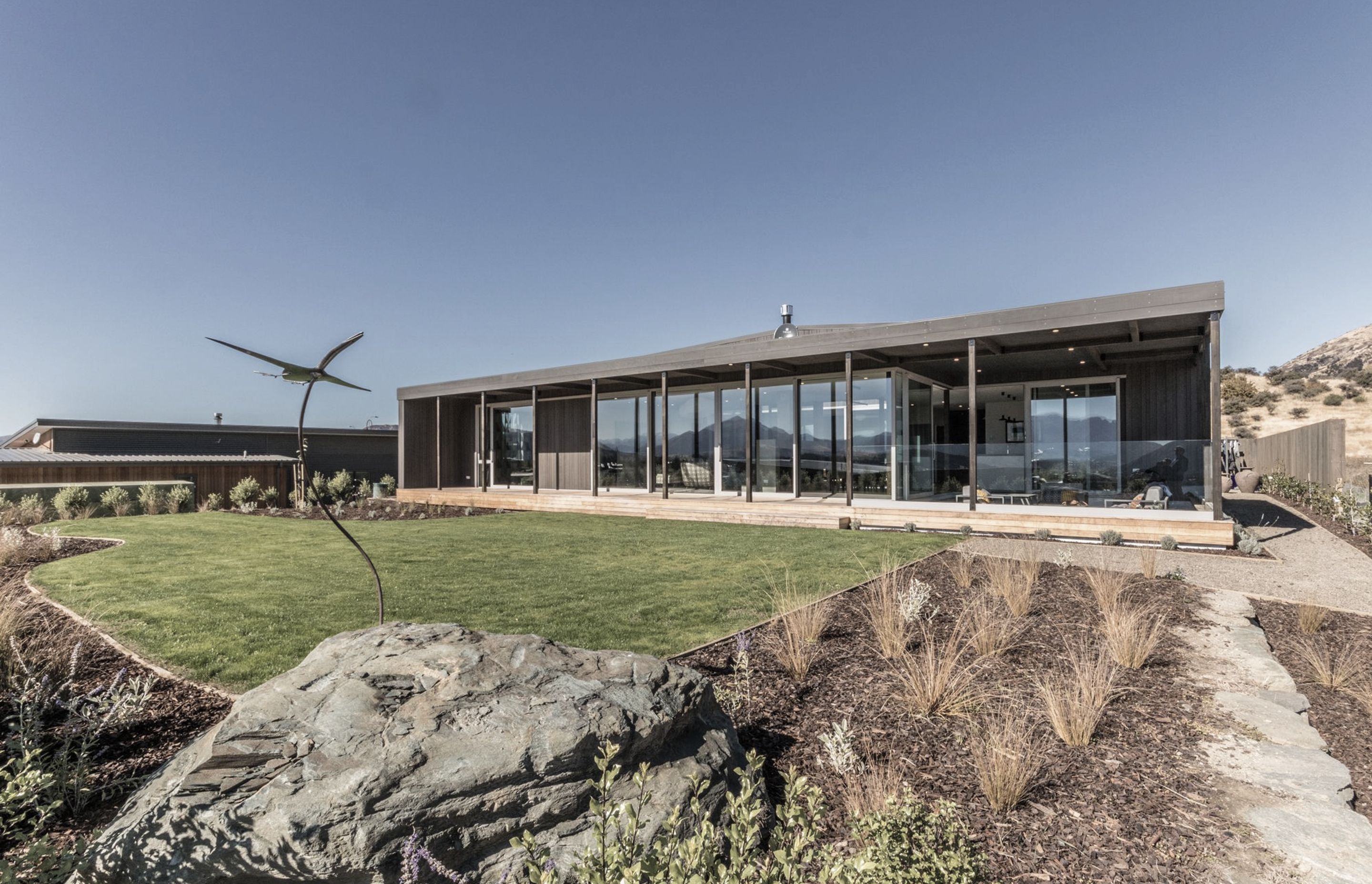 Lake Wanaka Courtyard House