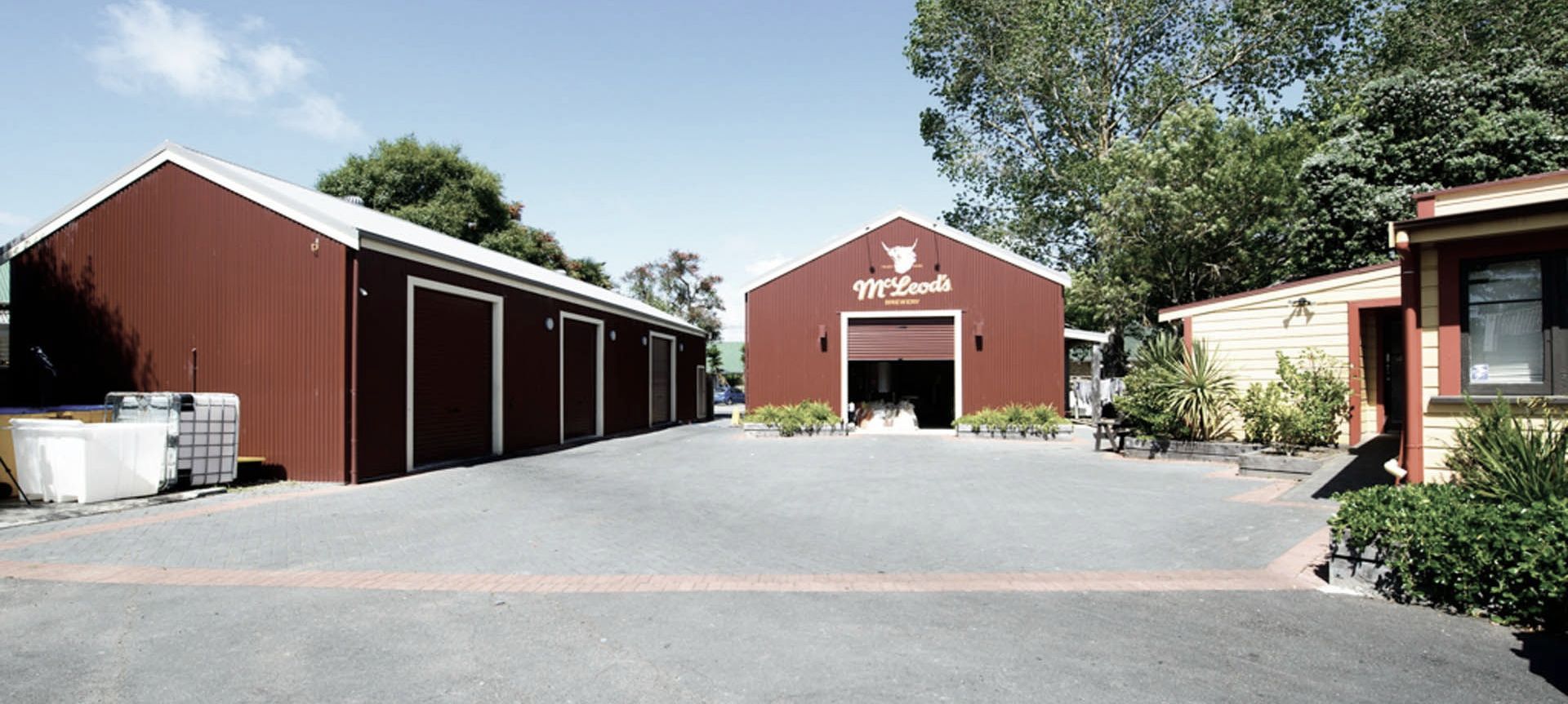 McLeods Brewery Sheds banner