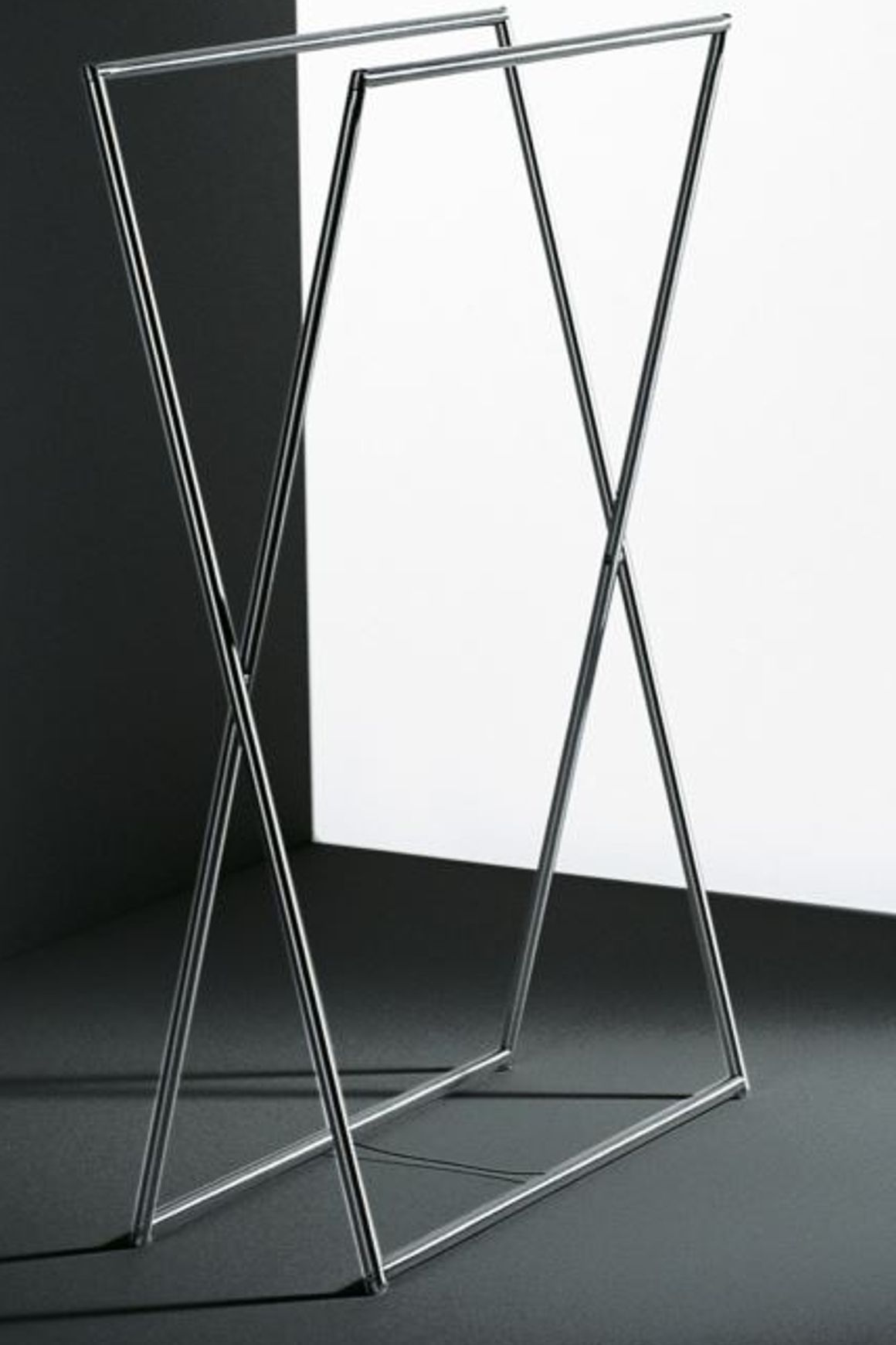 Minimal Free-Standing Towel Holder by Boffi