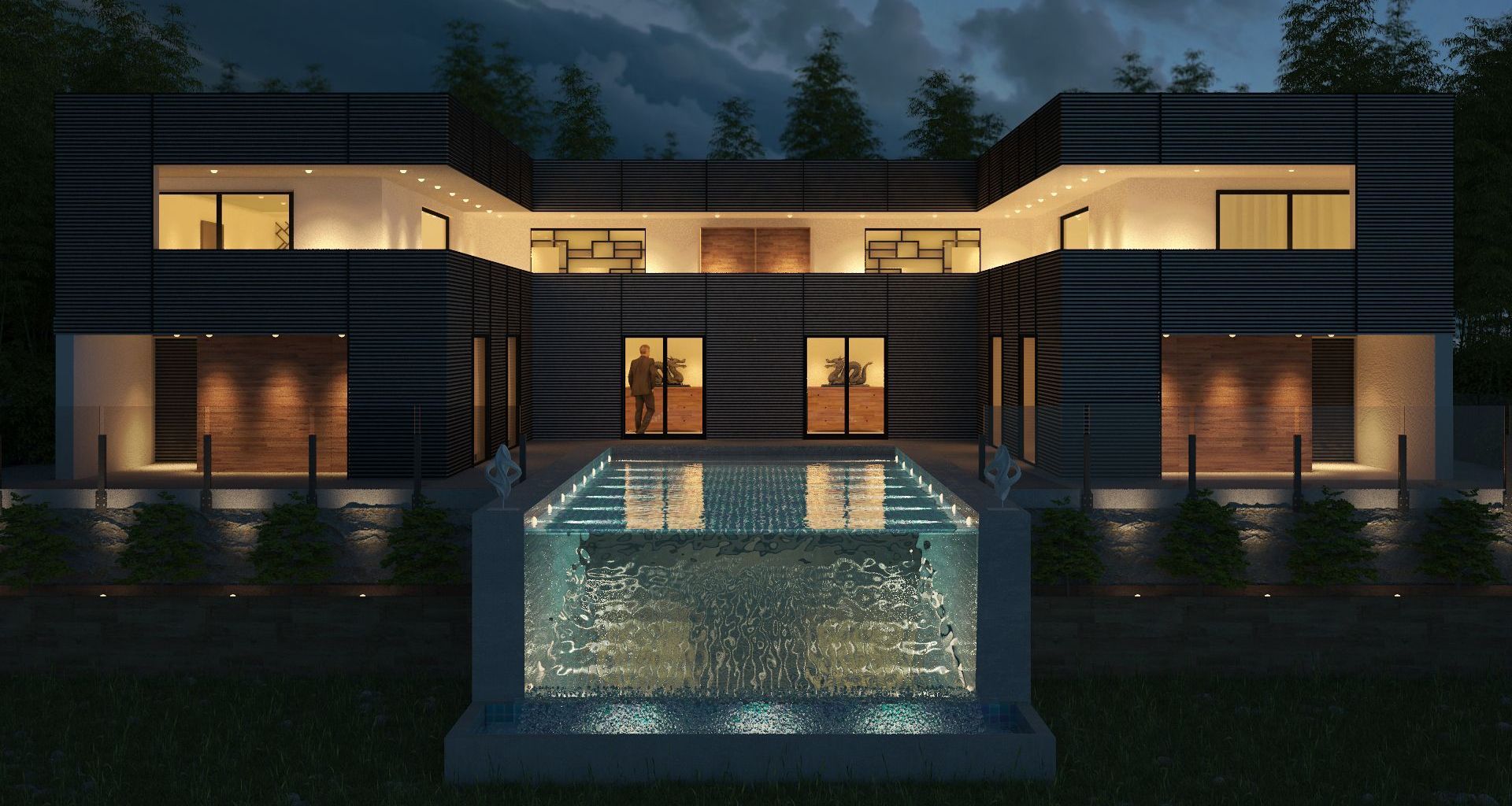 Modern U Villa banner