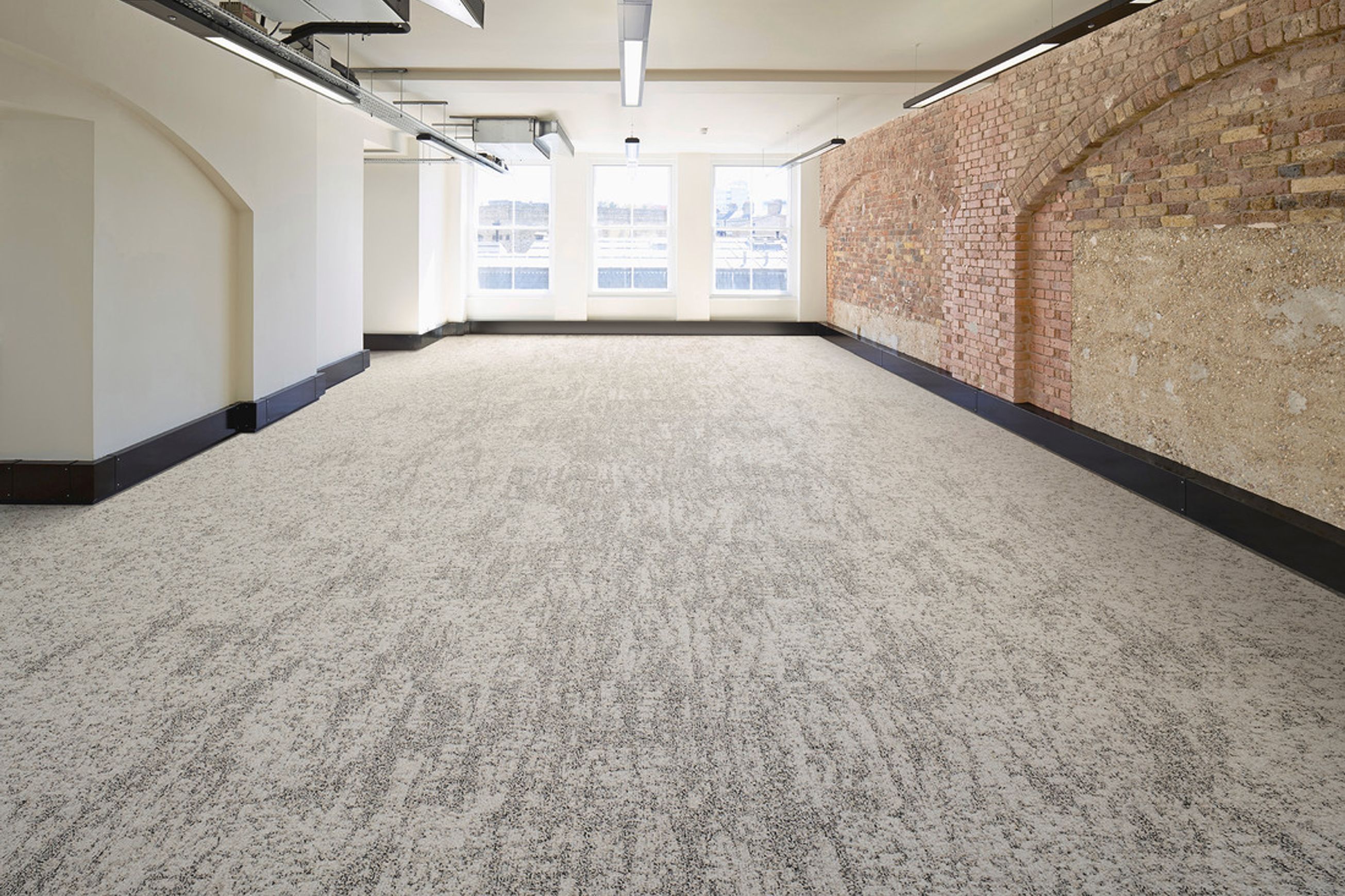Leaf carpet tiles Handcraft Collection by modulyss®