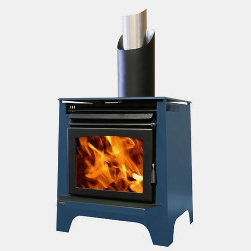 Phoenix Freestanding Wood Fireplace
